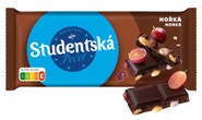 ORION Studentská pečeť hořká čokoláda s arašídy, rozinkami a želé