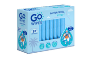 GoWipes Osvěžující vlhčené ubrousky s antibakteriálním účinkem a D-panthenolem (10x 8 ks)
