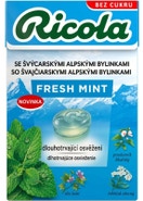 Ricola Fresh Mint Bonbóny bez cukru