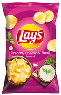 Lay's Creamy Cheese&Basil