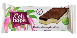 Náhled bezlepkové polomáčené oplatky