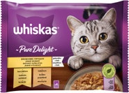 Whiskas Pure Delight Klasik v želé kapsička pro kočky 4x85g