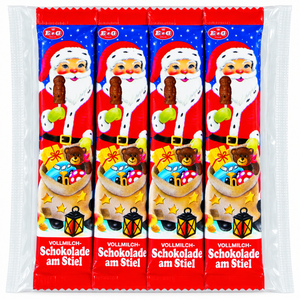 Wissa Čokolízátka Santa mléčná 4x15g