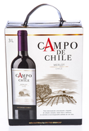 Campo de Chile Merlot víno červené, BiB