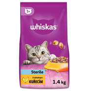 Whiskas Granule kuřecí pro kastrované dospělé kočky
