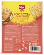 Schär Focaccia con rosmarino - bezlepkové pečivo