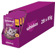 Whiskas Kapsičky pro kočky jehně a krůta 28x85g