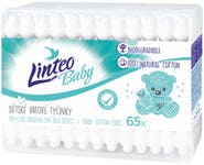 Linteo Baby Dětské papírové vatové tyčinky