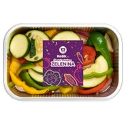 Čerstvě nakrájeno Mediterranean Mix "QUICK&EASY" – zeleninová směs do trouby, balení