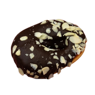 Pekařství Donut s čokoládou a mandlemi nebalený
