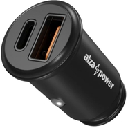 Alzapower Car Charger C520 Fast Charge + Power Delivery černá