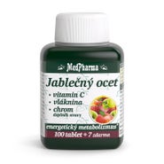 Medpharma MedPharma Jablečný ocet + vitamin C + vláknina + chrom 107 tablet
