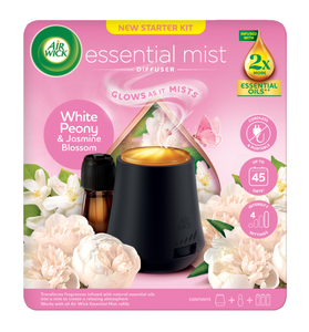 Air Wick Aroma difuzér s náplní Bílá pivoňka a jasmínový květ