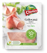 Chodura Grilovaná šunka se sníženým obsahem soli nejvyšší jakosti (96% masa)