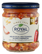 Royal Mix chilli papriček a česneku v oleji