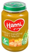 Hami Hráškovo-kukuřičné pyré s telecím 6m+