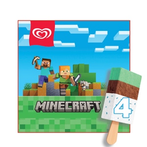 Algida Nanuk Minecraft 4 x 75 ml