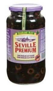 Seville Premium Černé olivy bez pecky