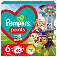 Pampers Pants Plenkové kalhotky Tlapková patrola vel. 6 (14-19kg)