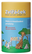 Bob a Bobek Zvířáček dětská zubní nit, balení