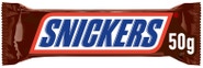 Snickers mléčná čokoládová tyčinka plněná nugátem, karamelem a praženými arašídy