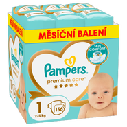 Pampers Premium Monthly&nbsp;vel. 1 (2-5 kg)