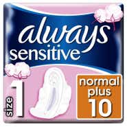 Always Sensitive Ultra normal plus hygienické vložky