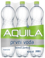 Aquila Pramenitá voda jemně perlivá 6x1,5l kojenecká