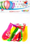 Gemar Balónek nafukovací 19cm neonové barvy