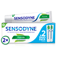 Sensodyne Fluoride zubní pasta duopack 2x75ml