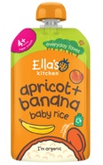 Ella's Kitchen BIO Dětská rýže, banán a meruňka