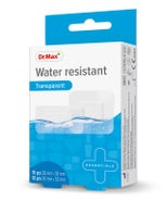Dr.Max Water resistant Transparent 2 velikosti náplast 20 ks