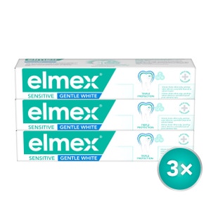 Elmex Zubní pasta Sensitive Gentle White Tripack 3x75 ml
