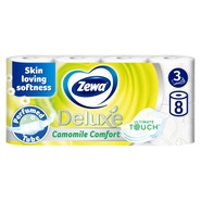 Zewa Deluxe Camomile Comfort toaletní papír 3vrstvý, 8 rolí