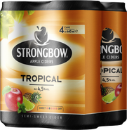 Strongbow Tropical (4,5%) 4x440ml