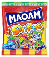 Haribo Maoam Stripes Football bonbóny žvýkací