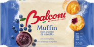 Balconi Muffin s borůvkovou náplní 6x43 g