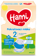Hami Pokračovací kojenecké mléko 2, 6m+