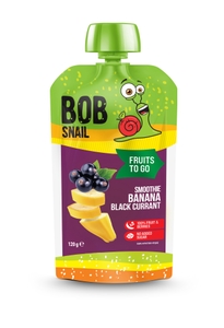 Bob Snail Smoothie banán-černý rybíz