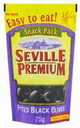 Seville Premium Černé olivy bez pecky
