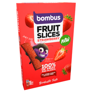 Bombus Ovocné plátky Jahoda 5x20g
