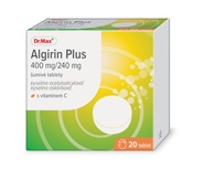 Dr.Max Algirin Plus 400 mg/240 mg 20 šumivých tablet