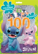 JIRI MODELS 100 samolepek s omalovánkovými listy Lilo & Stitch