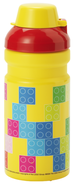 LEGO® Brick láhev na pití - červená/žlutá