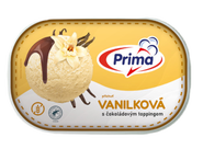 Prima Vanilková zmrzlina s čokoládovým toppingem