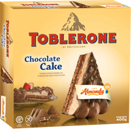 Almondy Toblerone čokoládový dort
