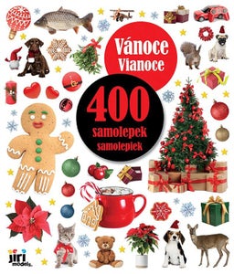 JIRI MODELS 400 samolepek Vánoce