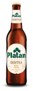 Platan 10, světlé výčepní, sklo