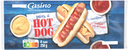 Casino Hotdog housky 4 ks
