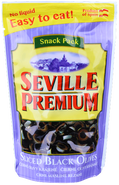 Seville Premium Olivy černé krájené 